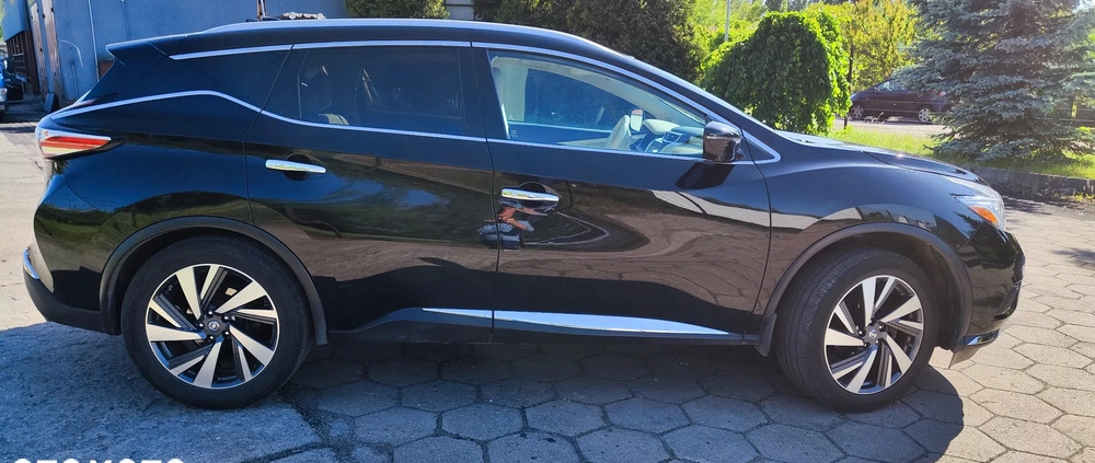 Nissan Murano cena 90000 przebieg: 130889, rok produkcji 2016 z Toruń małe 191